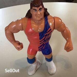 Rare WWE Scott Steiner Hasbro Action Figure WWF Series 9 Vintage 90s